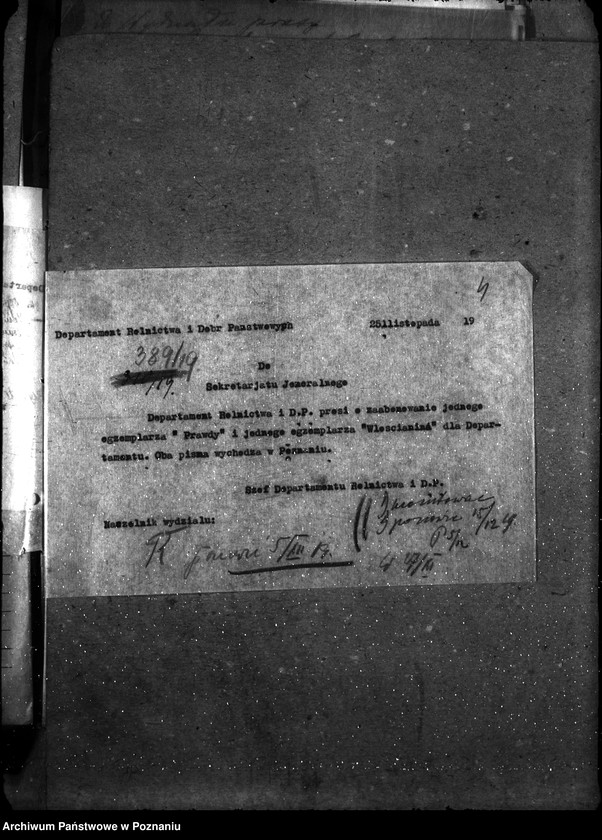 Obraz 9 z jednostki "Sprawy gospodarcze-ogólne Pisma i gazety"