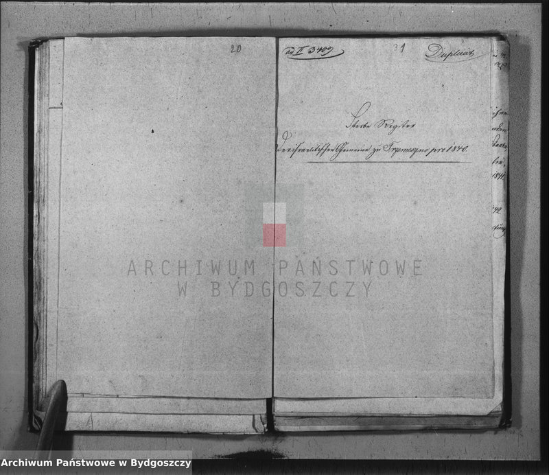 image.from.unit.number "Duplicate der Civil Standes Bücher der Juden Gemeinde zu Trzemeszno"