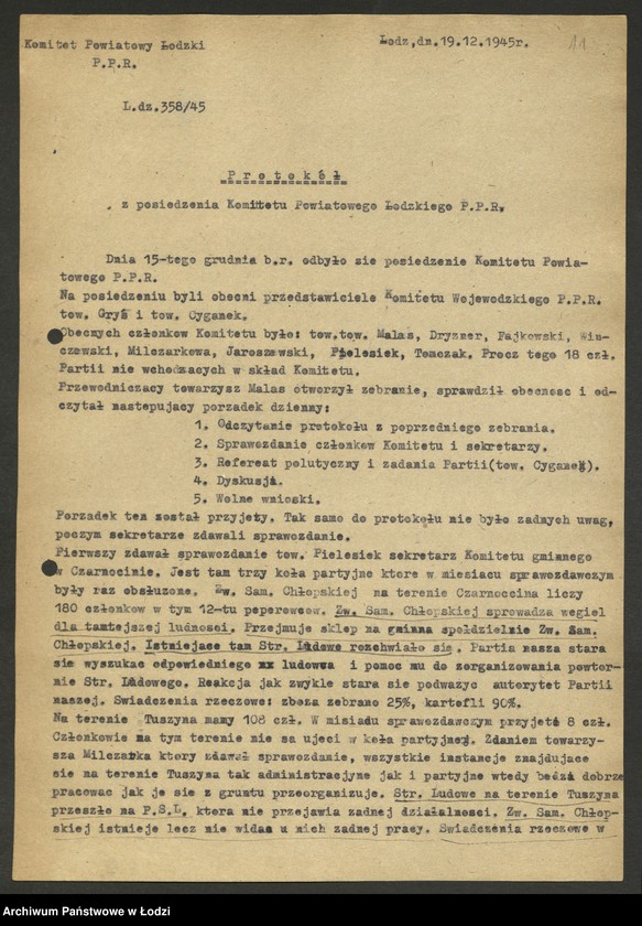 Obraz 12 z jednostki "[Plenum - protokoły i sprawozdania z posiedzeń]"