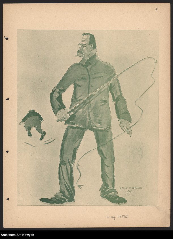 Obraz 2 z kolekcji "Karykatury Józefa Piłsudskiego"