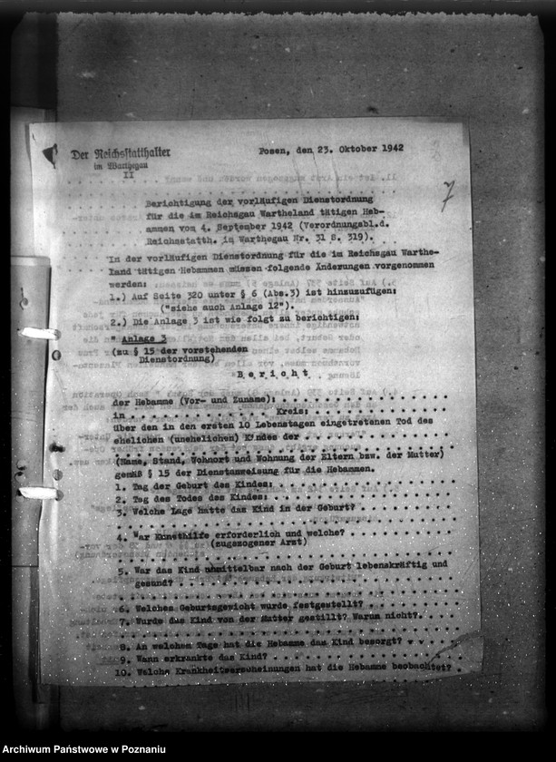 Obraz 11 z jednostki "Verordnungsblatt Nr. 37"