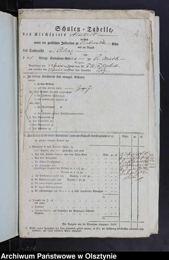 image.from.unit.number "Schulen-Tabelle des Kirchspiels Altstadt"