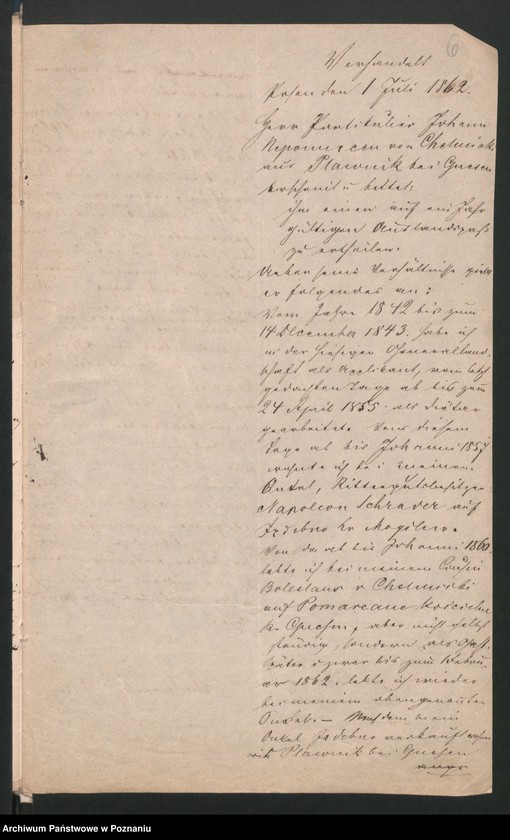 Obraz 10 z jednostki "A. betr. die Familie von Chełmicki"