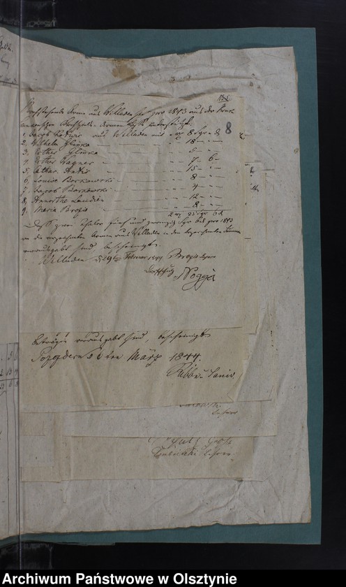 image.from.unit.number "Armen Kassen Rechnung des Kirchspiels Kruklanken"