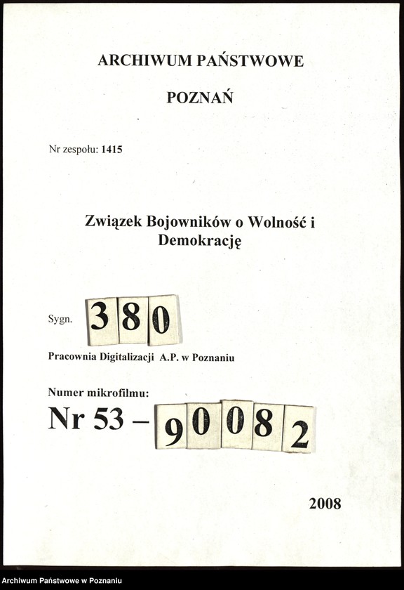Obraz 3 z jednostki "Relacje i wspomnienia dotyczące powstania wielkopolskiego: 1. Poznań, część V /autorzy relacji od T - W/./Zakrzewski Władysław/."