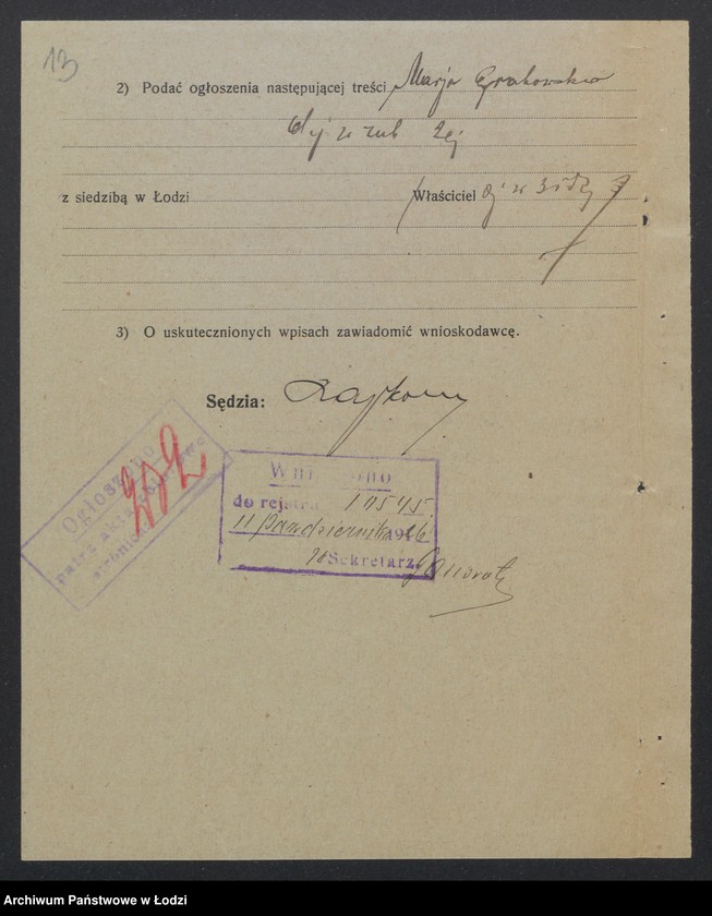 Obraz 15 z jednostki "Marja Grabowska – restauracja"