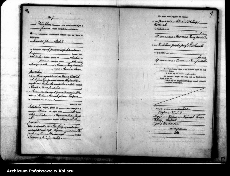 Obraz 11 z jednostki "[Księga małżeństw]"