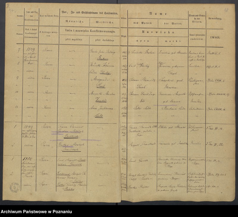 Obraz 12 z jednostki "Konfirmatenregister"