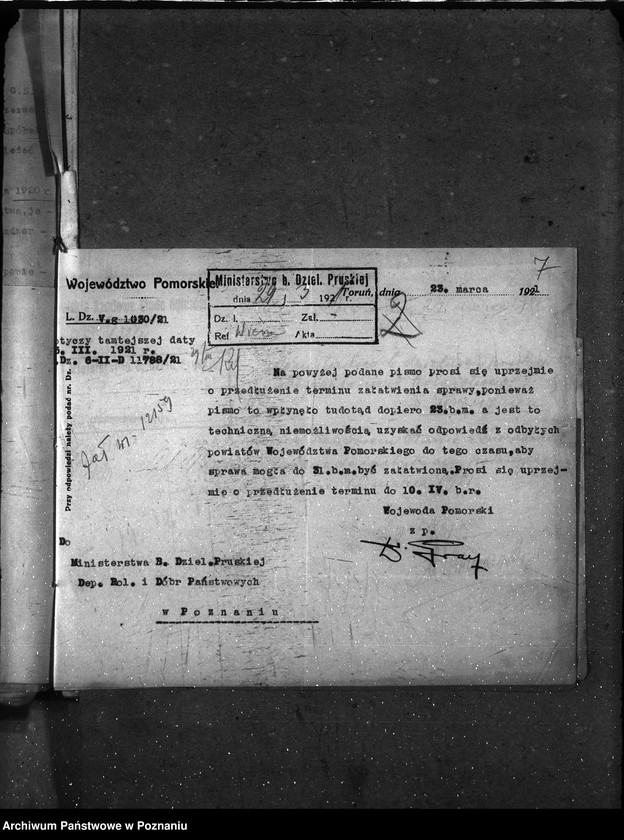 Obraz 12 z jednostki "Sprawy osobowe Personalia - zajęcia poboczne urzędników państwowych"