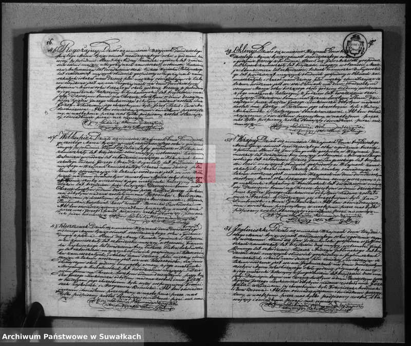 image.from.unit.number "Duplikat aktów urodzonych, zaślubionych i zmarłych parafii wiżajńskiej z r. 1860"