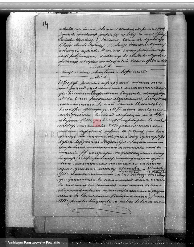 Obraz 18 z jednostki "Przedłużenie terminu zalesienia gruntów leśnych w majątku Mniewo powiatu kolskiego gmina Karczew"