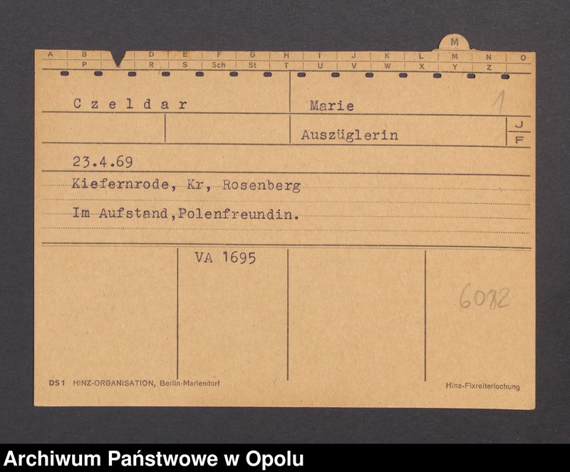 image.from.collection.number "Powstańcy śląscy w kartotekach Gestapo"