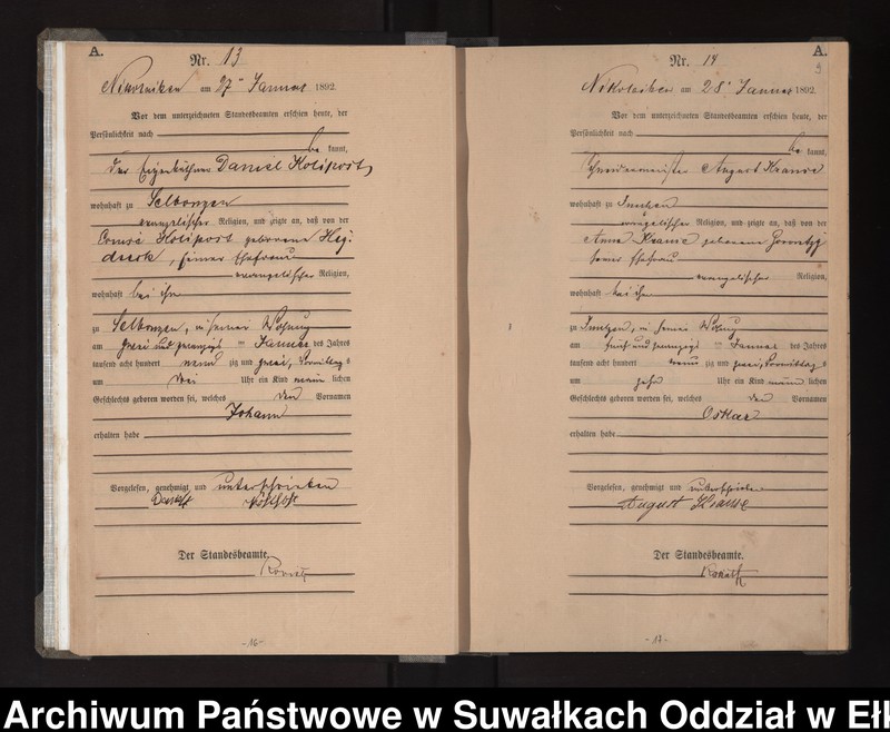 image.from.unit.number "Geburts-Haupt-Register des Königlichen Preussischen Standes-Amtes Nikolaiken Kreis Sensburg"