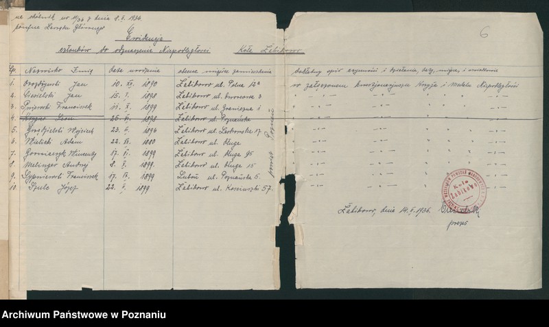 image.from.unit.number "Wnioski o odznaczenia krzyżem i medalem niepodległości."