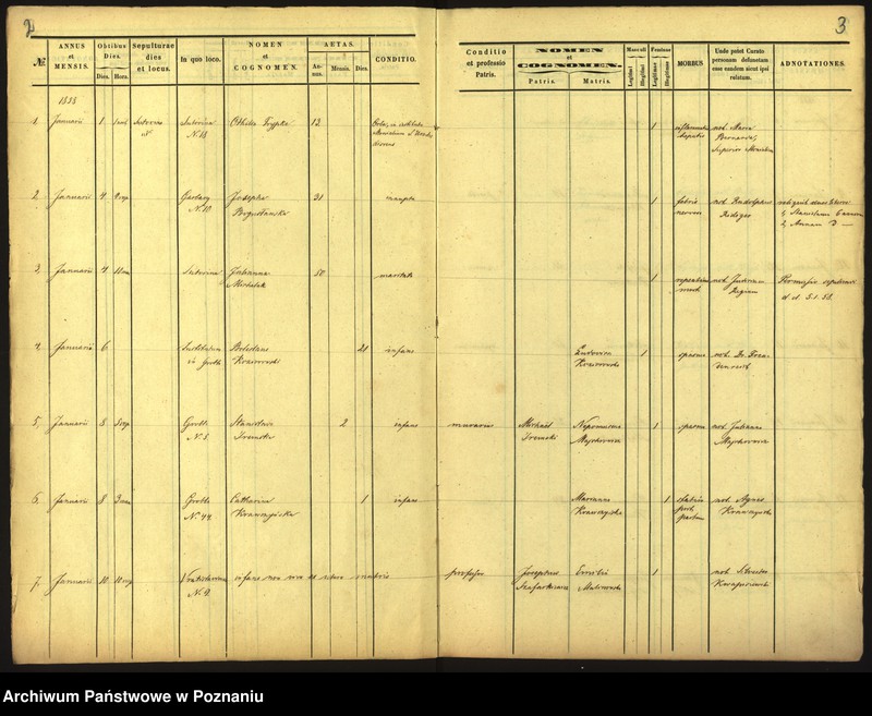 Obraz 4 z jednostki "Księga zgonów"
