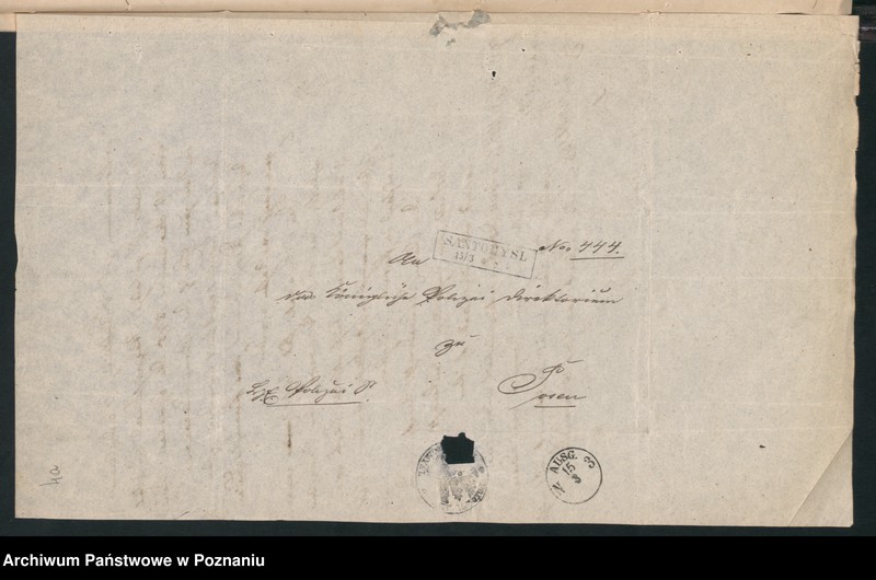 Obraz 9 z jednostki "A. betr. den polnischen Flüchtling Wladislaus /Wladimir/ von Biernacki"