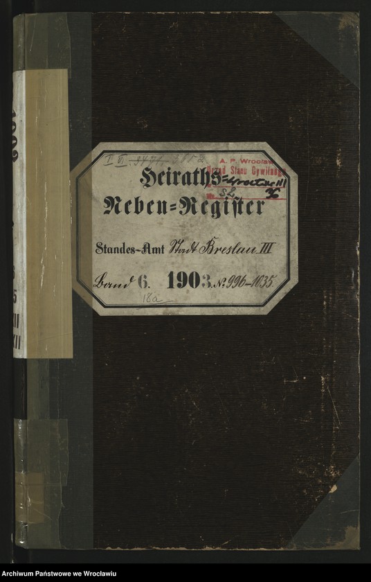 image.from.unit.number "Księga małżeństw Wrocław III 1903 t.5"