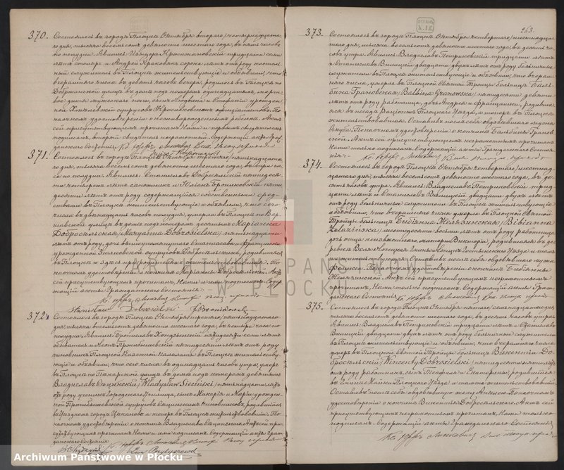 image.from.unit.number "Akta urodzeń, małżeństw i zgonów"
