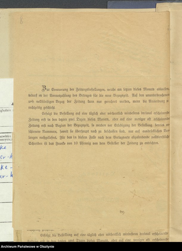 Obraz 10 z jednostki "Ausgabe Beläge der Kirchenschul Kassen Rhein"