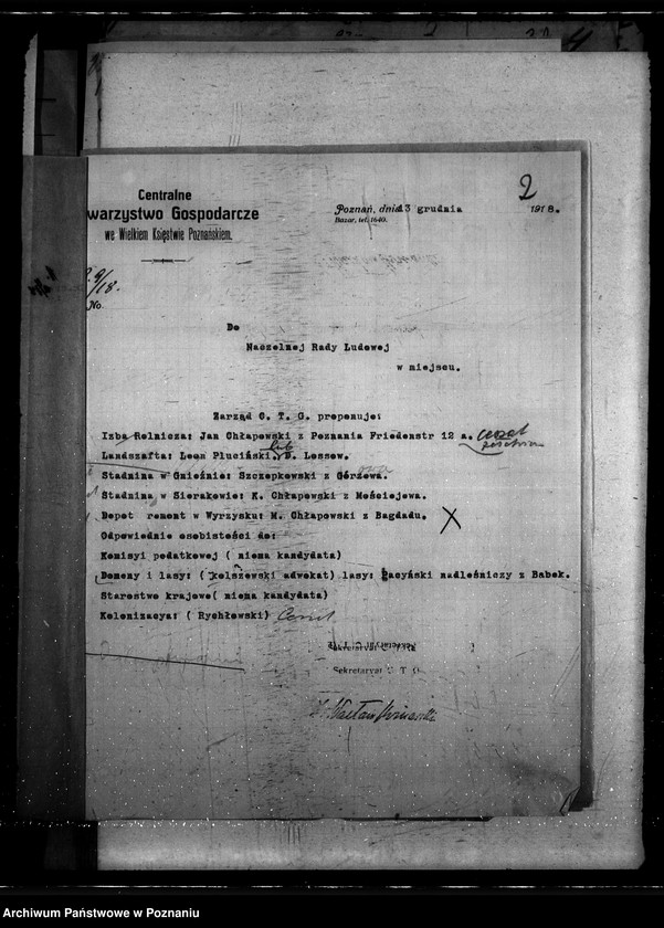 Obraz 7 z jednostki "Sprawy szczegółowo-administracyjne Centralne Towarzystwo Gospodarcze"