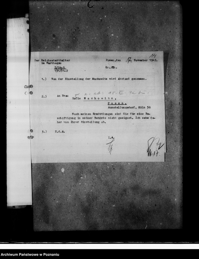 Obraz 19 z jednostki "Bewerbungen um Anstellung"