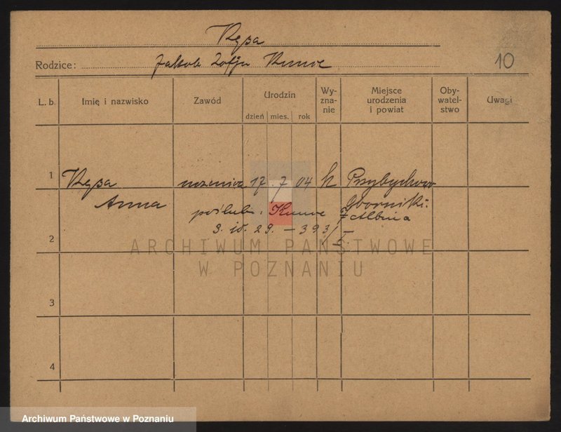 Obraz 10 z jednostki "Kępski - Kielasiński (Kü)"