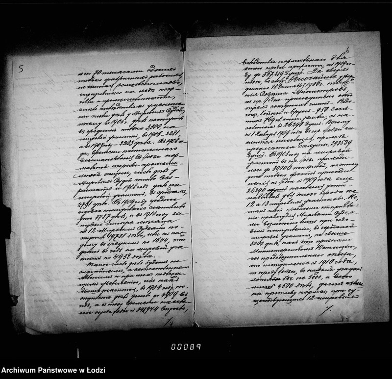 Obraz 8 z jednostki "Ob učreždenji 4ch dolžnostej mirovych sudej gor. Lodzi i uveličenji kanceljarskich sredstv"