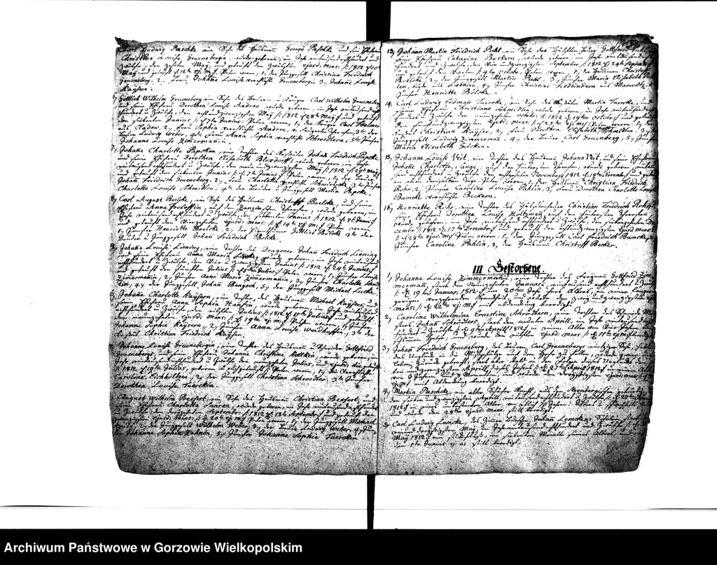 image.from.unit.number "Duplikate der Kirchenbücher von der Parochie Beyersdorf: Beyersdorf (Baczyna), Zanzin (Santocko), Loppow (Łupowo), Neuendorf (Chróścik)"