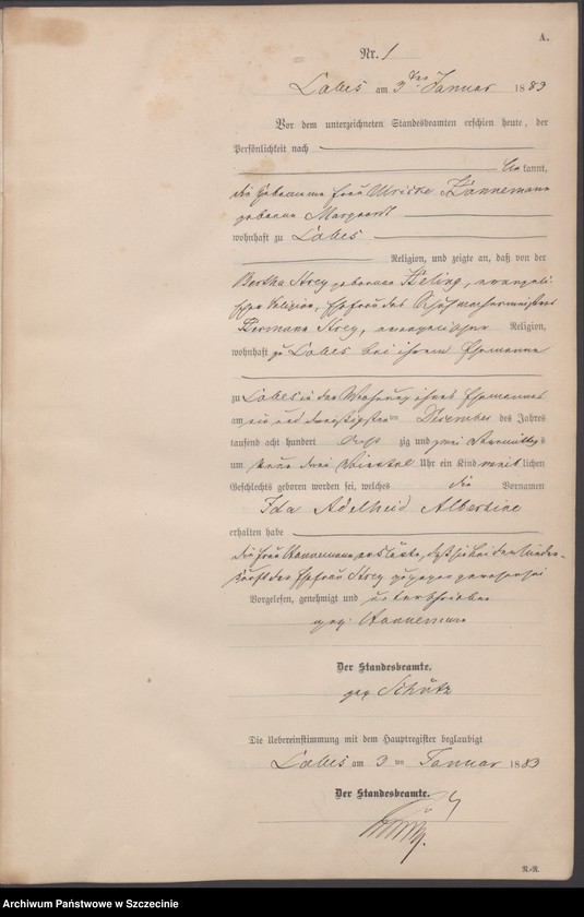 Obraz 5 z jednostki "Geburts-Register (Neben-Register)"