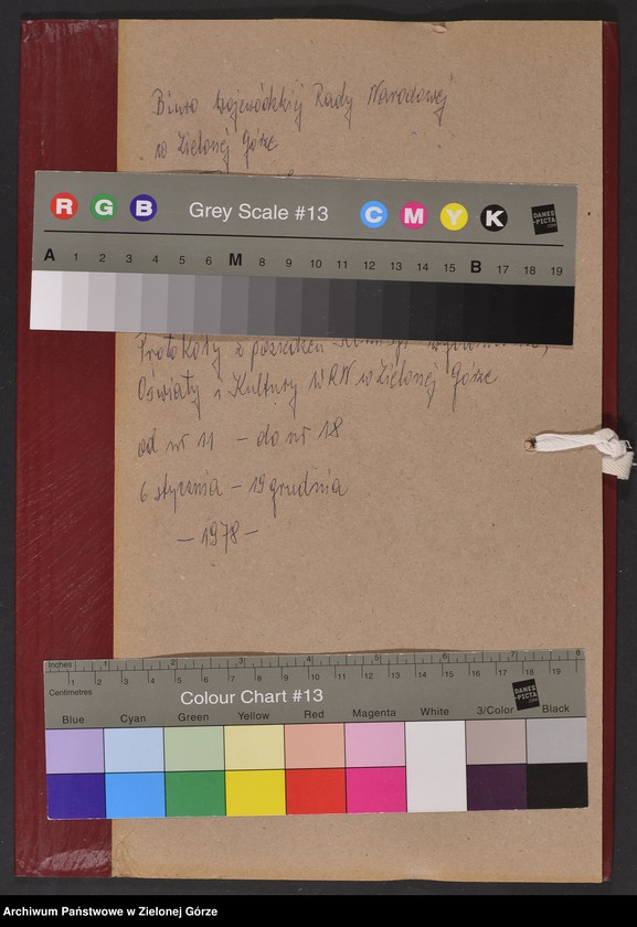 image.from.unit.number "Protokóły z posiedzeń Komisji Wychowania, Oświaty i Kultury Wojewódzkiej Rady Narodowej w Zielonej Górze; Nr 11 - 18"