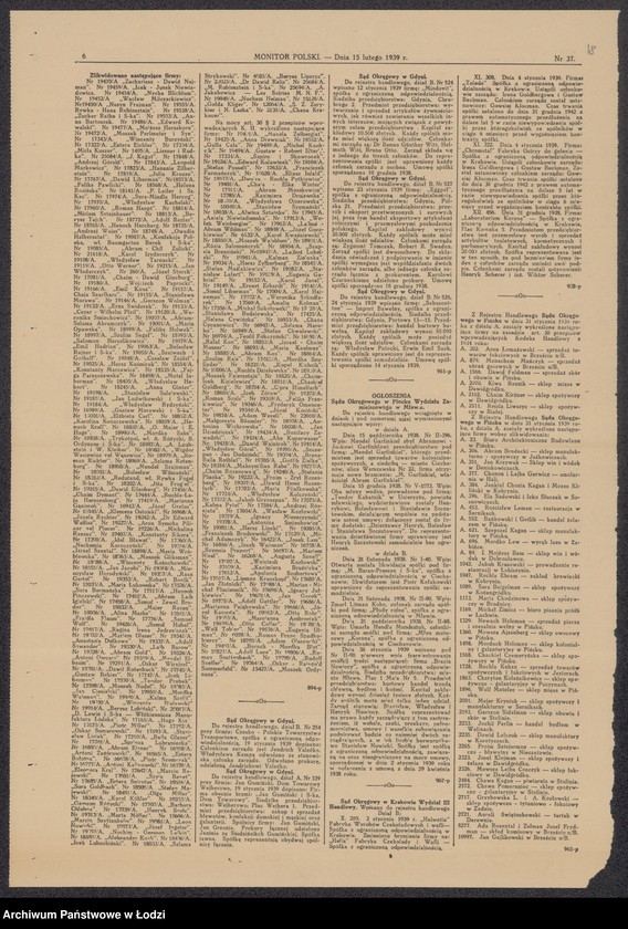 Obraz 20 z jednostki "Henoch Krell – sprzedaż żelaza"