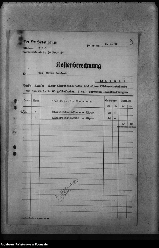 Obraz 7 z jednostki "Schloss Posen - przebudowa"