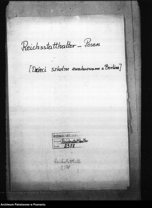 Obraz 4 z jednostki "Dzieci szkolne ewakuowane z Berlina."