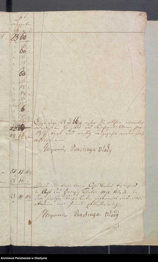 image.from.unit.number "Jahr Armen Cassen Rechnung der Widminnschen Kirche"