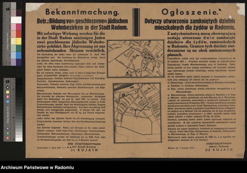 image.from.collection.number "Najcenniejsze materiały z zasobu Archiwum Państwowego w Radomiu"