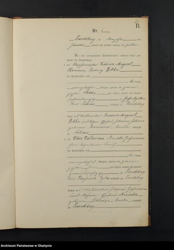 image.from.unit.number "Heiraths-Neben-Register Nr 1 - 13"
