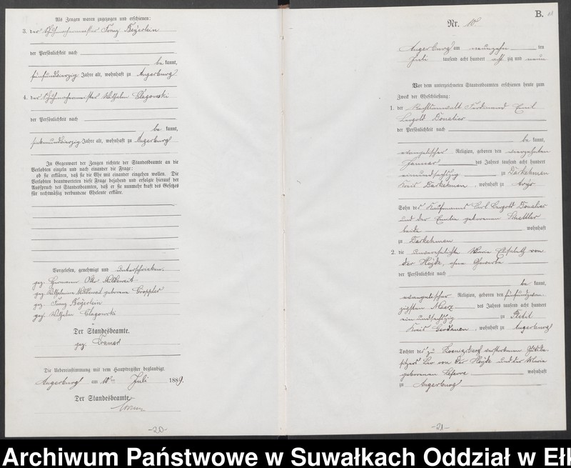 image.from.unit.number "Heiraths-Neben-Register des Preussischen Standes-Amtes Angerburg Kreis Angerburg"
