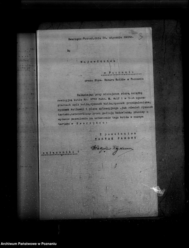 Obraz 7 z jednostki "Tartak J. Smorowskiego i własność Weydemana w Swarzędzu powiat poznański"