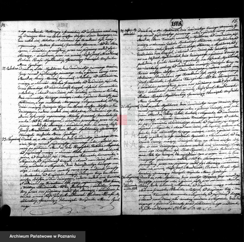 Obraz 9 z jednostki "Duplikat urodzenia, małżeństwa i zejścia"
