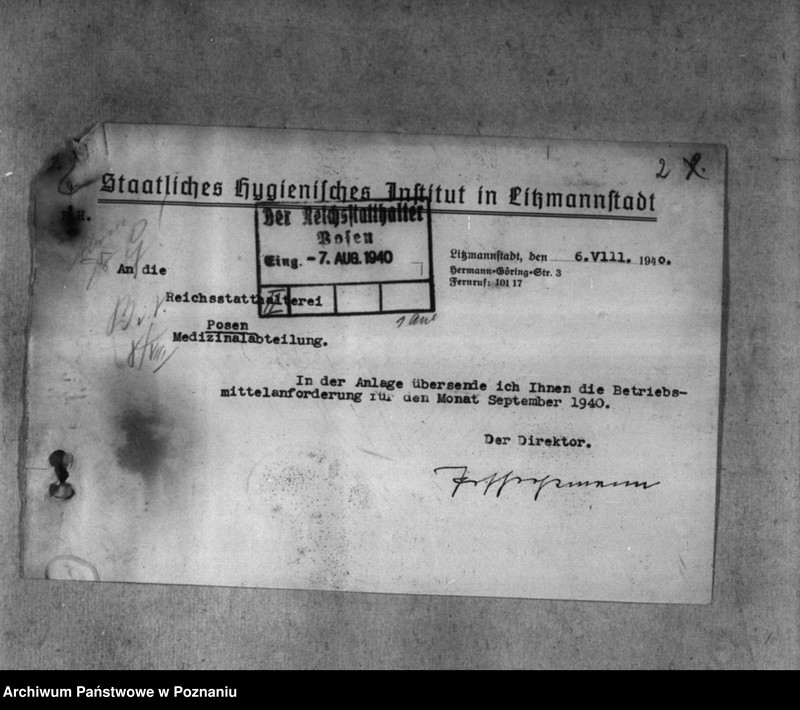 Obraz 6 z jednostki "Veterinärverwaltung"