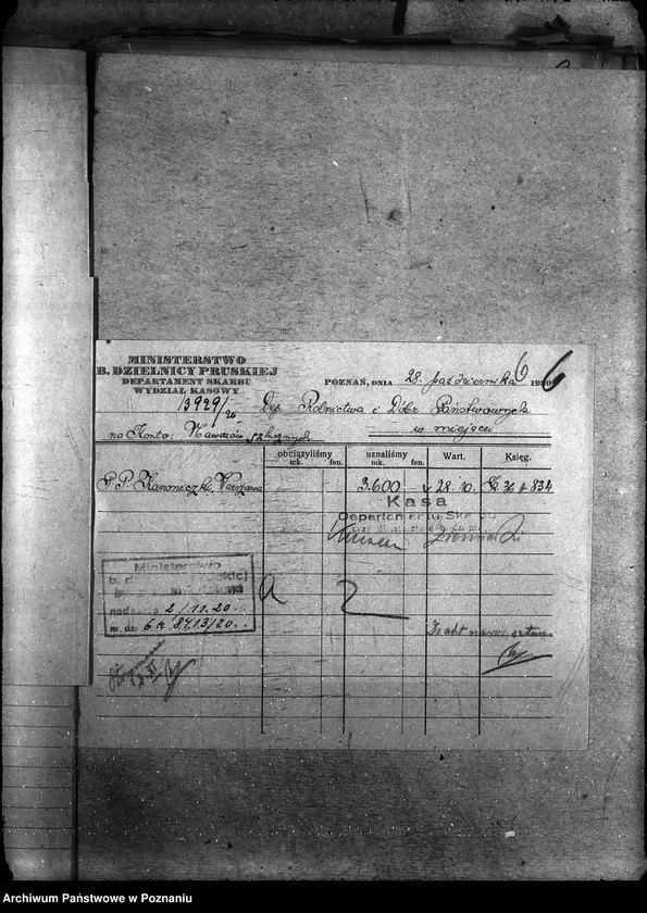 Obraz 10 z jednostki "Sprawy ogólno-administracyjne Sadzonki i fundusz nawozów sztucznych"