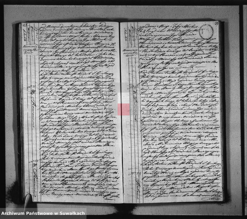 image.from.unit.number "Akta urodzonych stanu cywilnego gminy seyneńskiey od 1-go stycznia 1819 roku."
