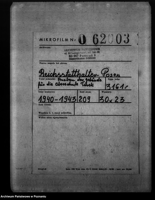 Obraz 2 z jednostki "Ausbau der Gebäude für die Oberschule Turek"