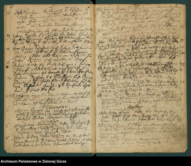 image.from.unit.number "Tauf-Register Jahr 1744-1785"