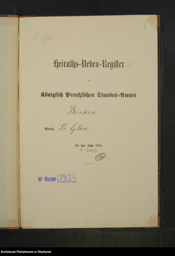 image.from.unit.number "Heiraths-Neben-Register Nr 1 - 15"