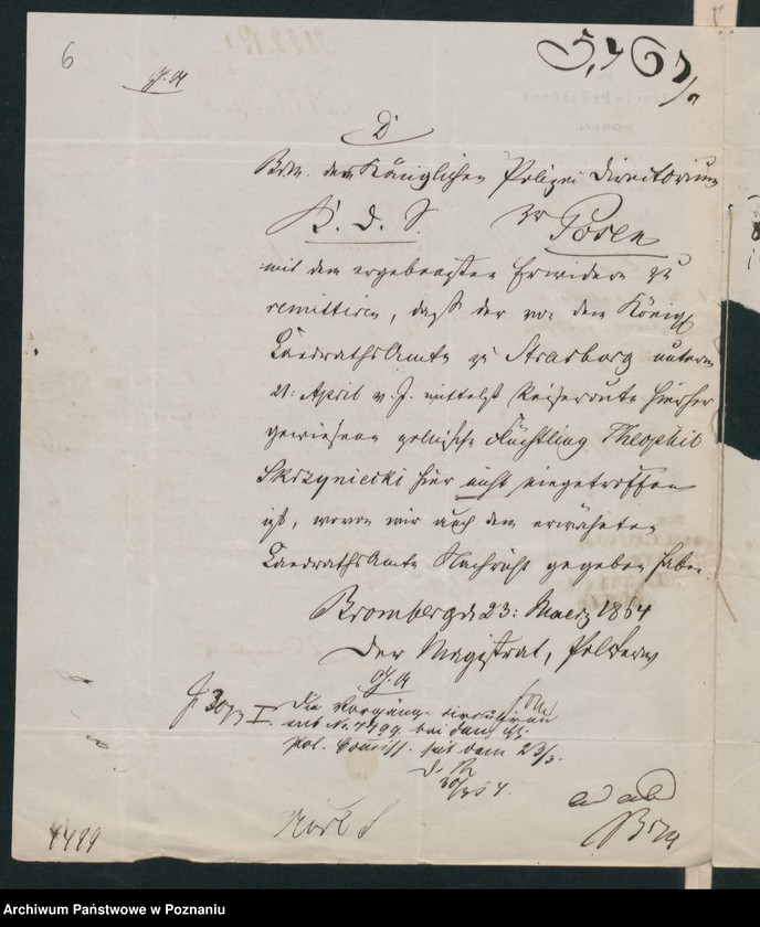 image.from.unit.number "A. betr. Theofil von Skrzynecki"