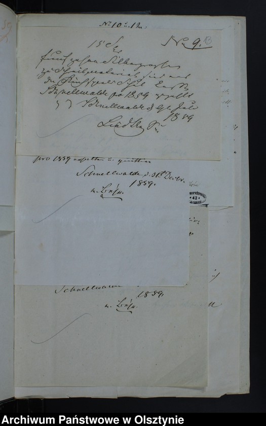 image.from.unit.number "Ausgabe Beläge der Kirchspiels Schulkasse"