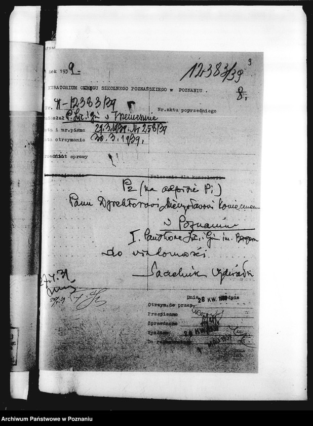 Obraz 12 z jednostki "Państwowe Liceum i Gimnazjum- Trzemeszno"