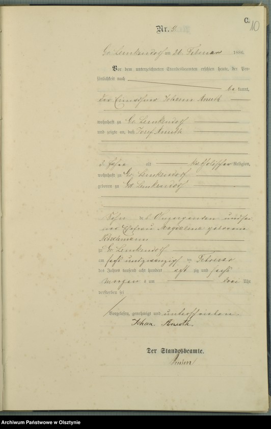 image.from.unit.number "Sterbe-Haupt-Register Nr 1 - 79"