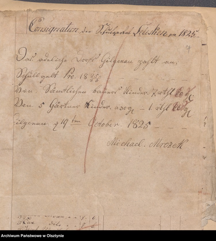 image.from.unit.number "Consignation des Kirchspiels Passenheim"